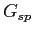 $ G_{sp}$