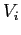 $ V_i$